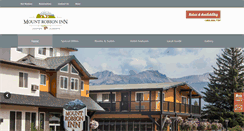 Desktop Screenshot of mountrobsoninn.com